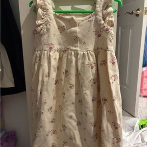 Jamie Kay Cream Dress with Pink Floral Print